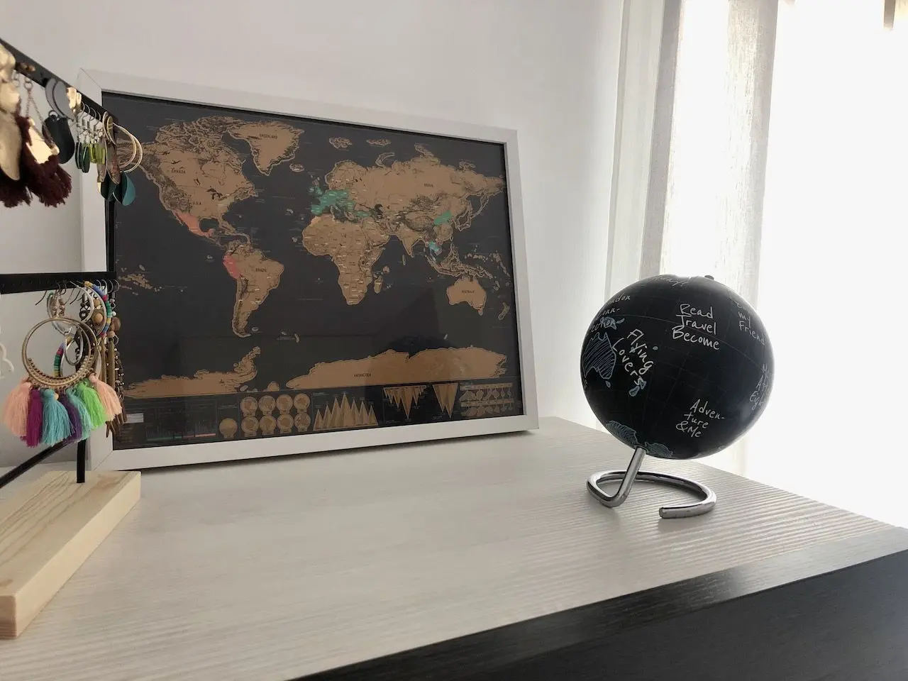 Regalos viajeros mapa mundi