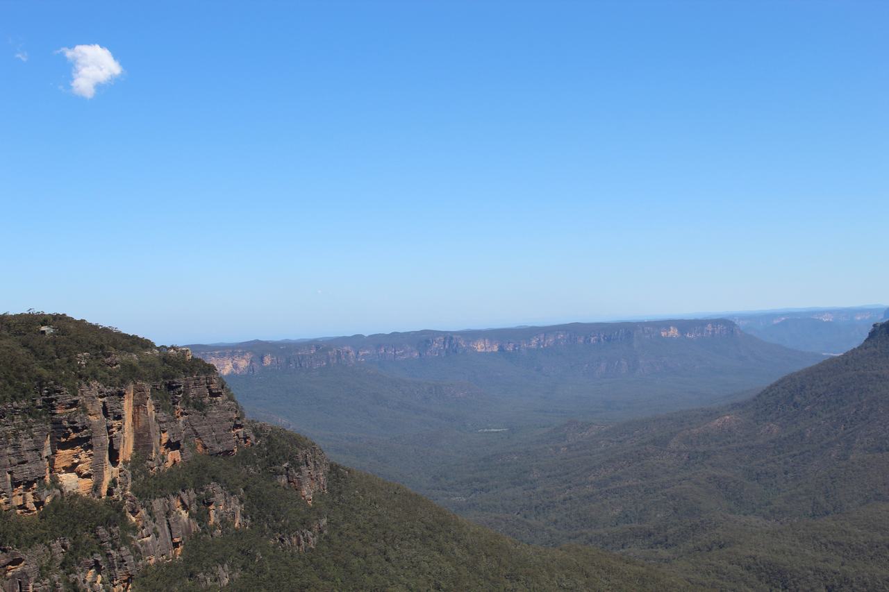 ¿Cómo se ven las montañas azules de Australia? ¿Cómo se ven las montañas azules de Australia?