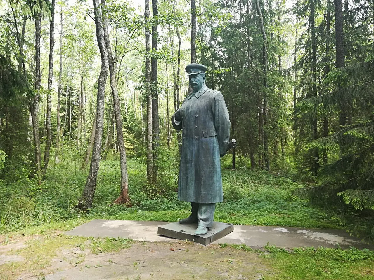 Stalin en Gruto Parkas. Stalin en Gruto Parkas.