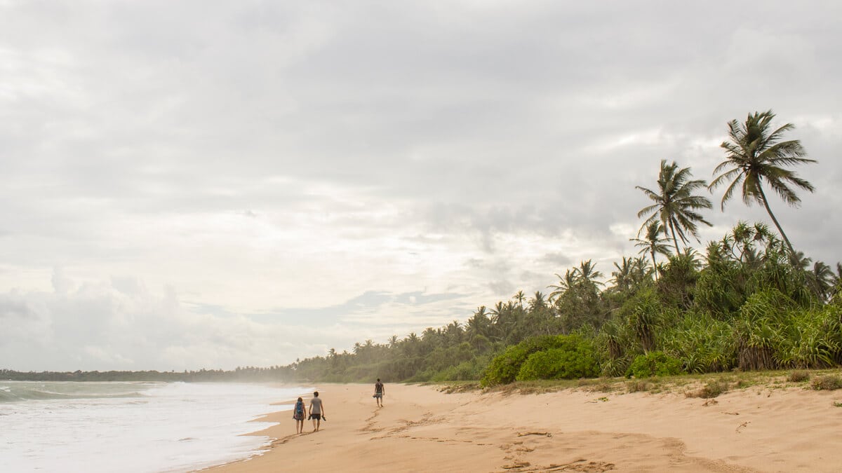 playa tangalle sur sri lanka