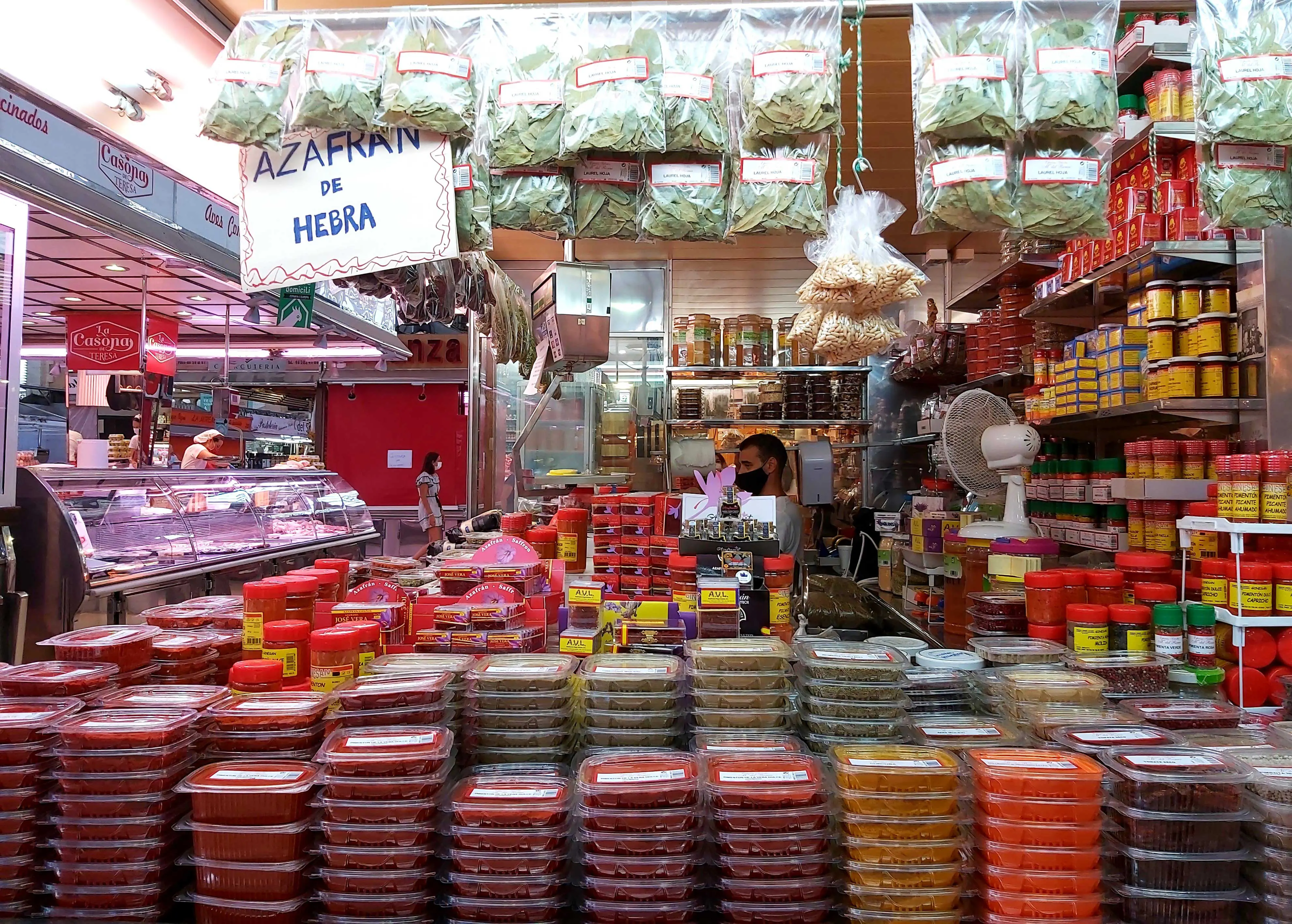 Mercado Central especies