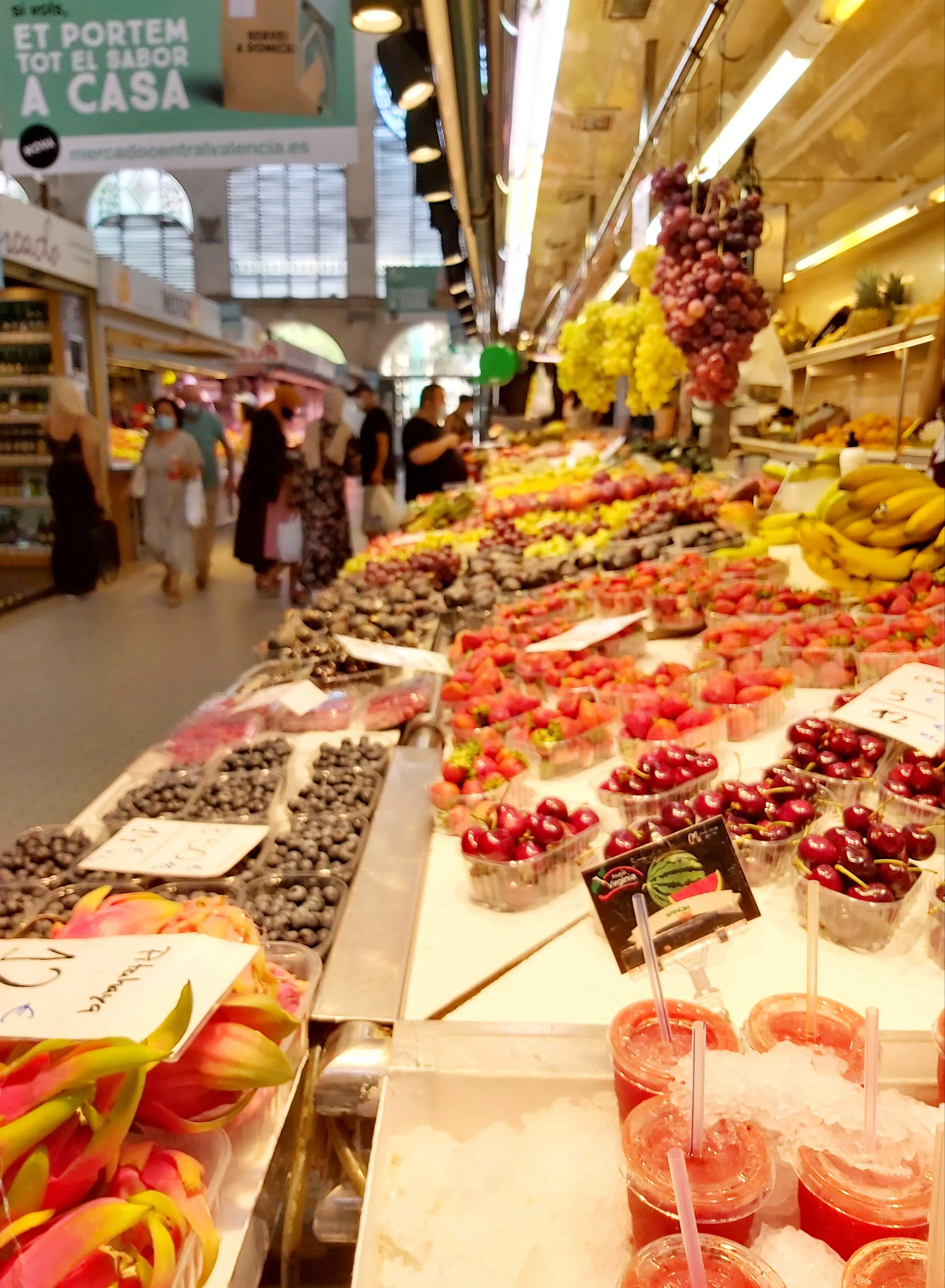 Mercado Central Valencia frutas