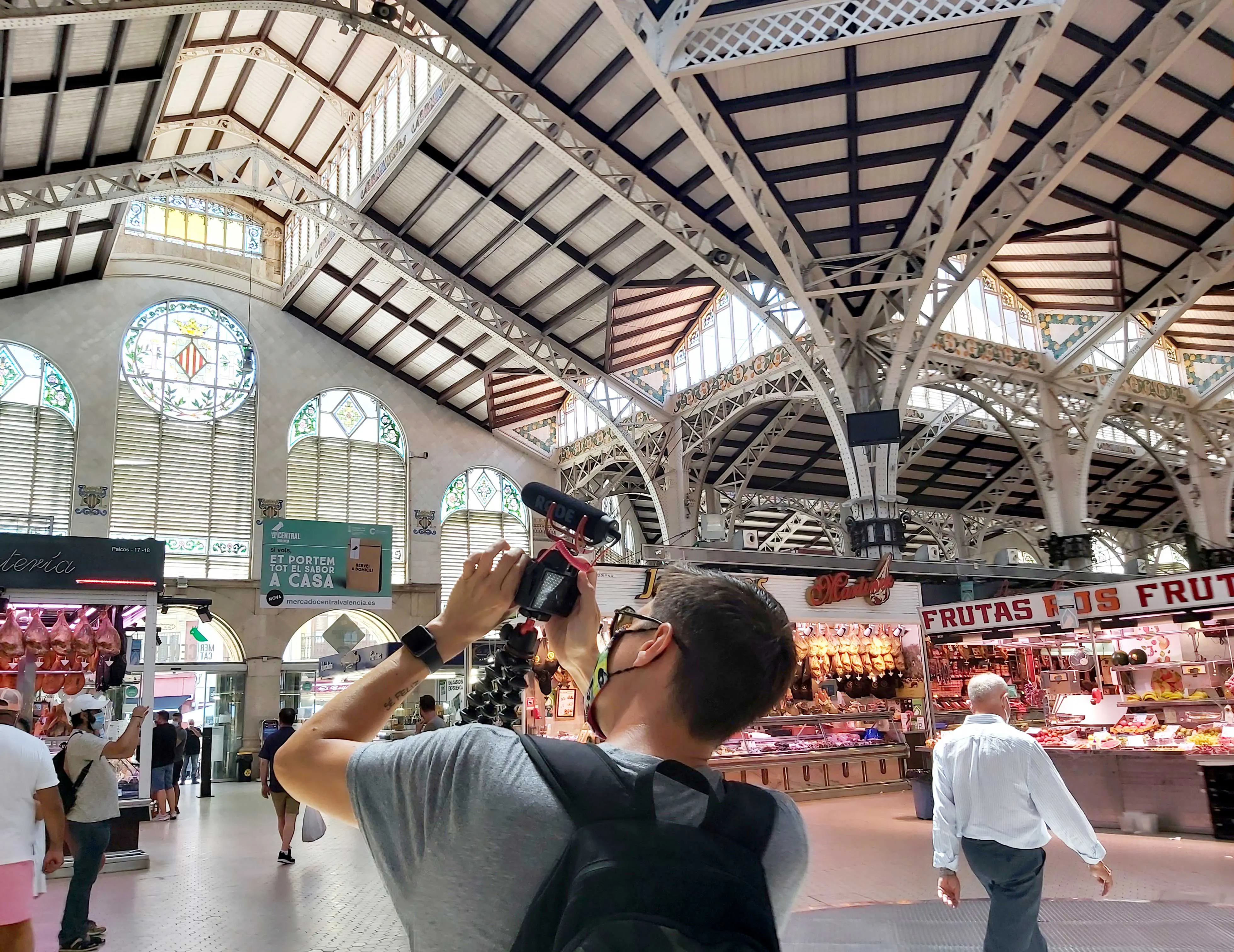 Worldlando visita Mercado Central Valencia