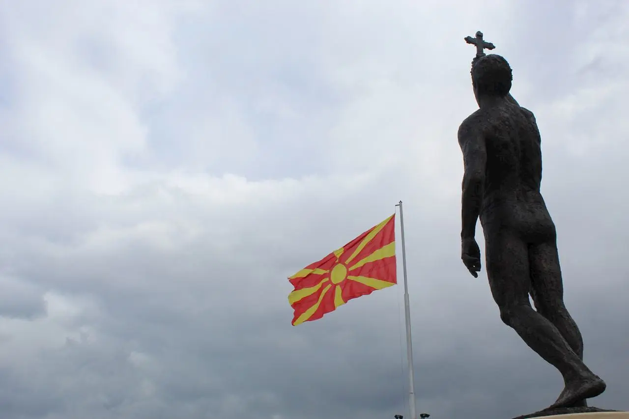 Estatua mítica que ver en Ohrid Macedonia del Norte Estatua mítica que ver en Ohrid Macedonia del Norte