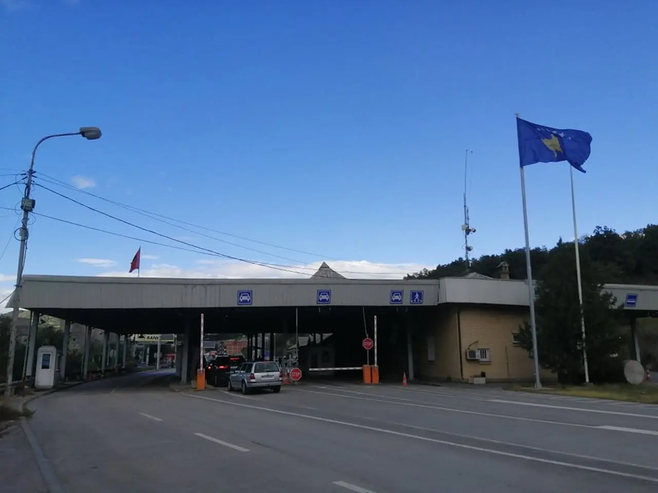 Frontera entre Kosovo y Macedonia del Norte