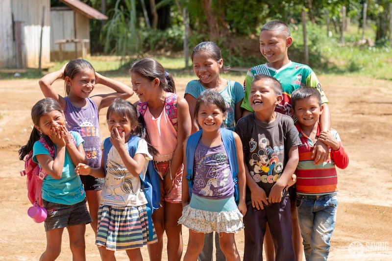 Ayuda a las comunidades del Amazonas