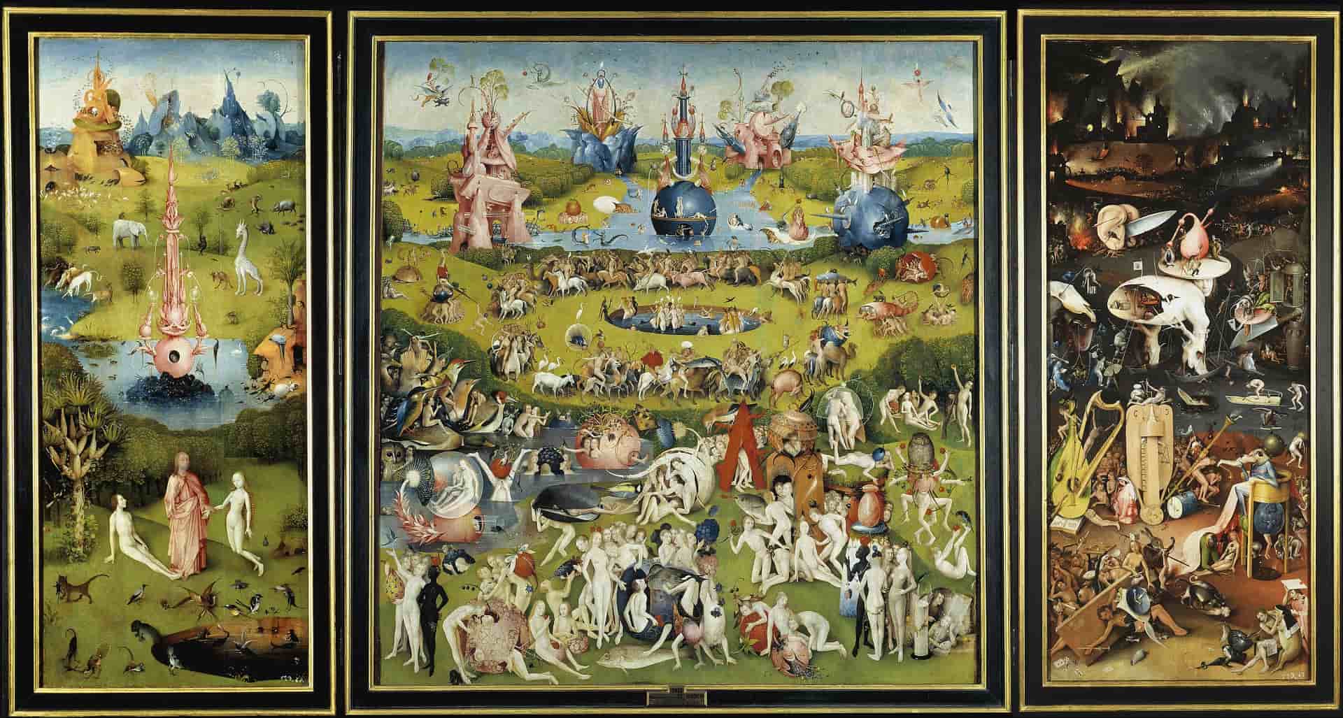 Pinturas del Renacimiento. Obra expuesta en el Museo del Prado de Madrid.