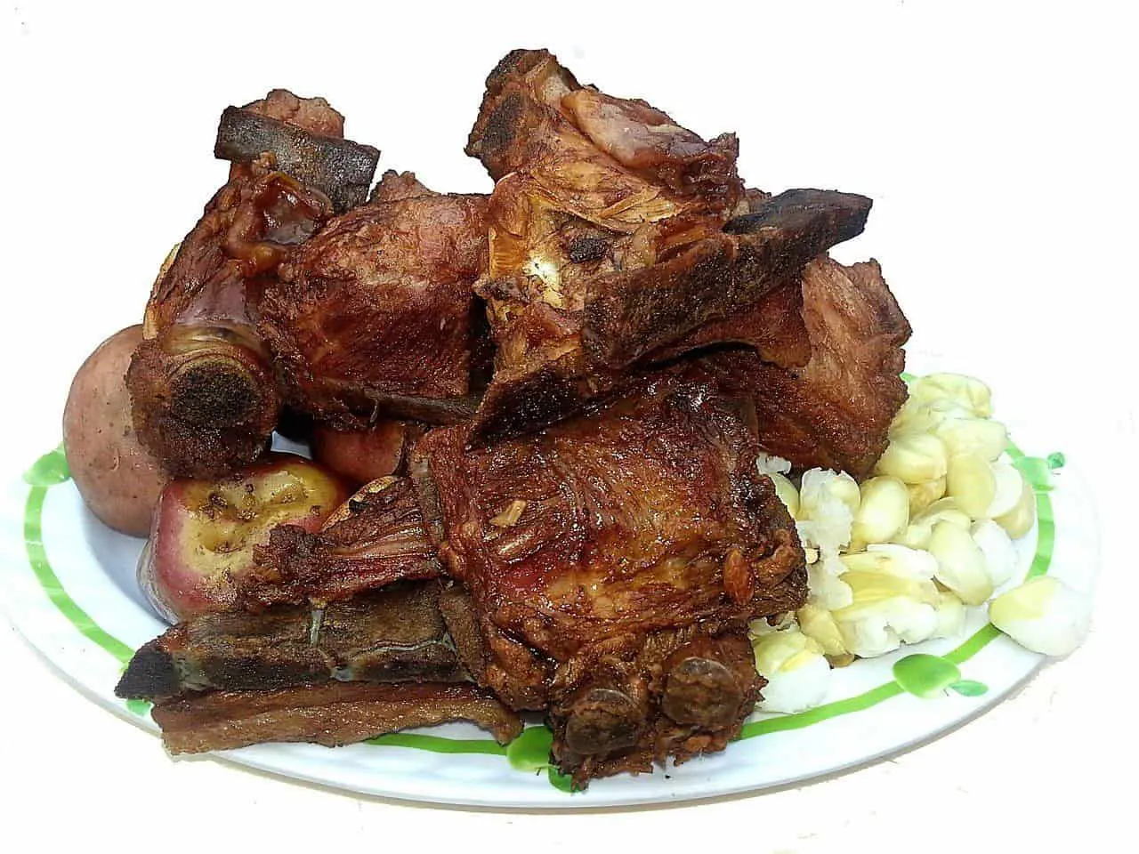 plato nacional cubano. Chilindron de chivo.