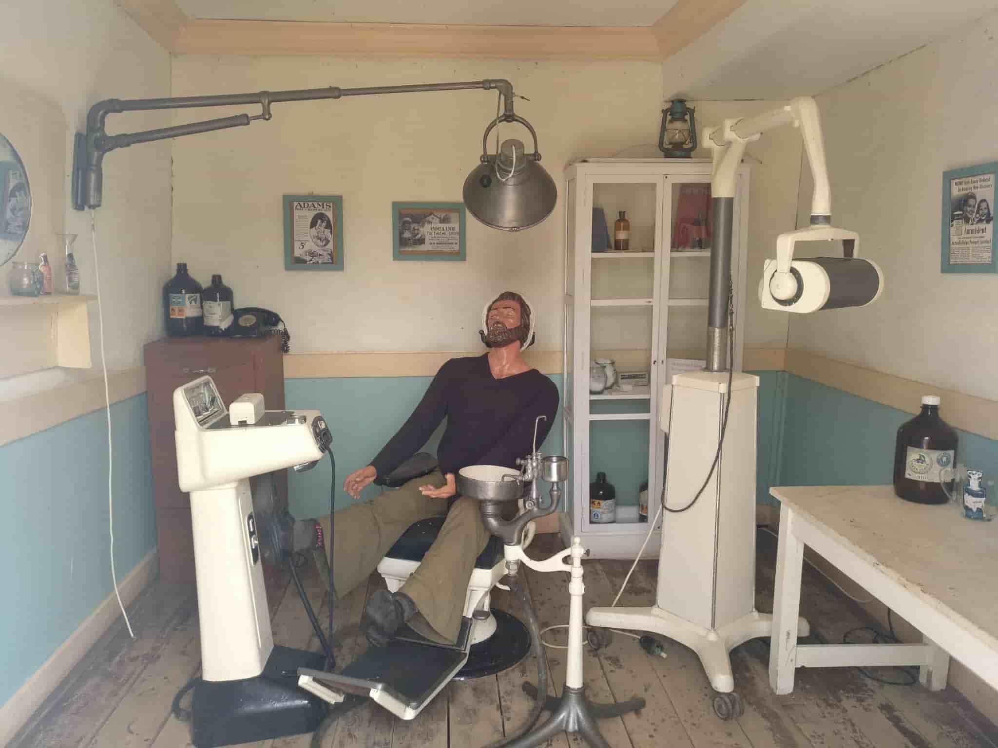 Escena del dentista casi tal y como aparece en la película.