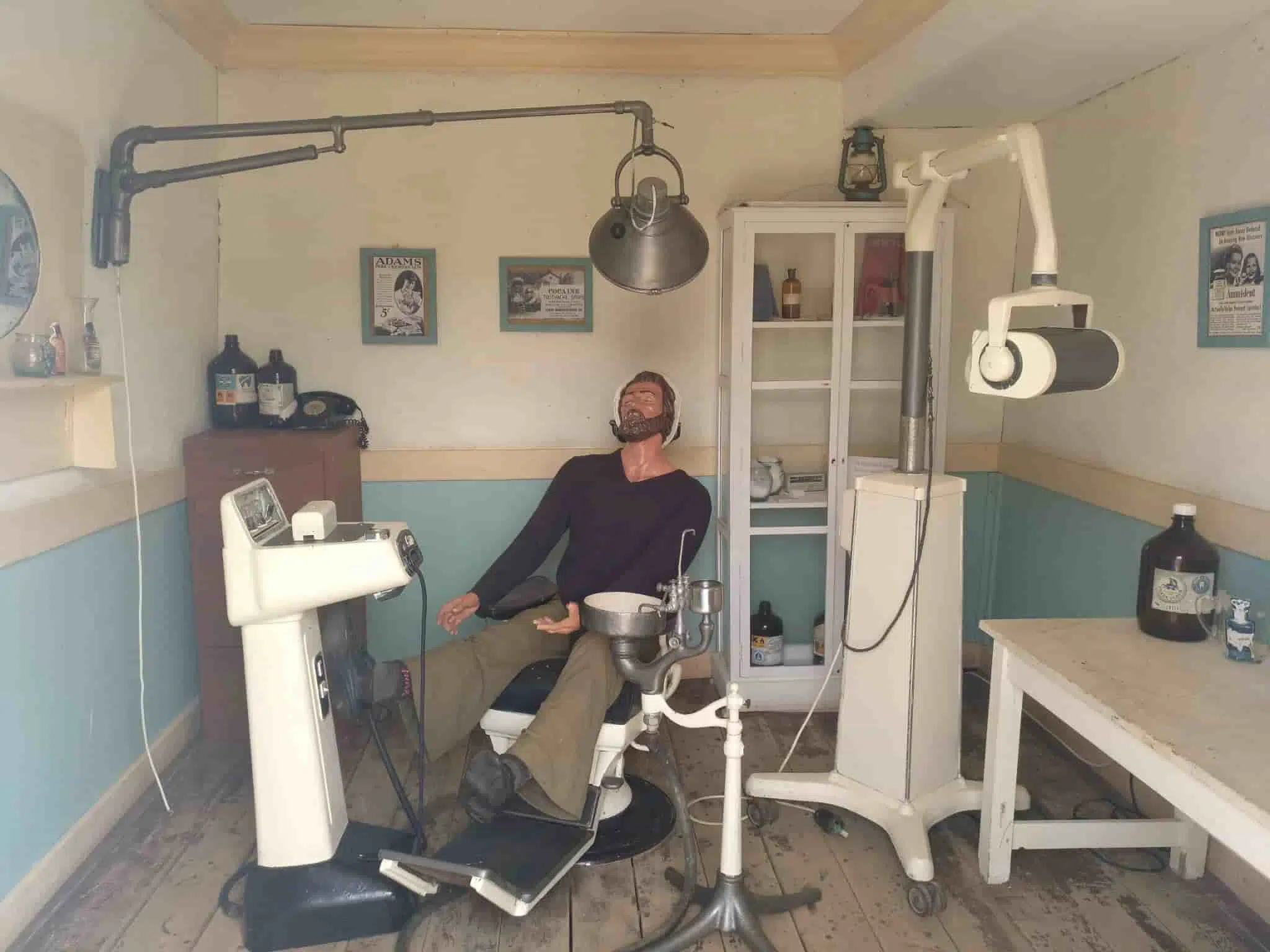 Escena del dentista casi tal y como aparece en la película.