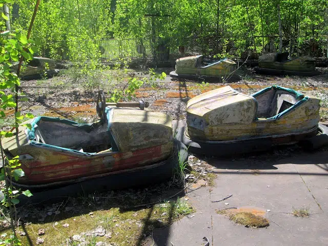 Coches de Choque en Chernobyl