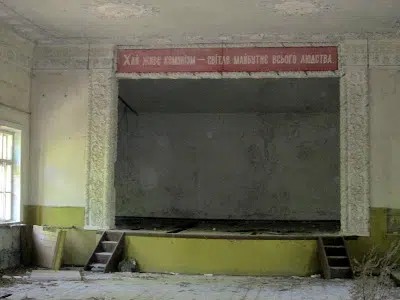Teatro. Visitar Chernobyl hoy en día