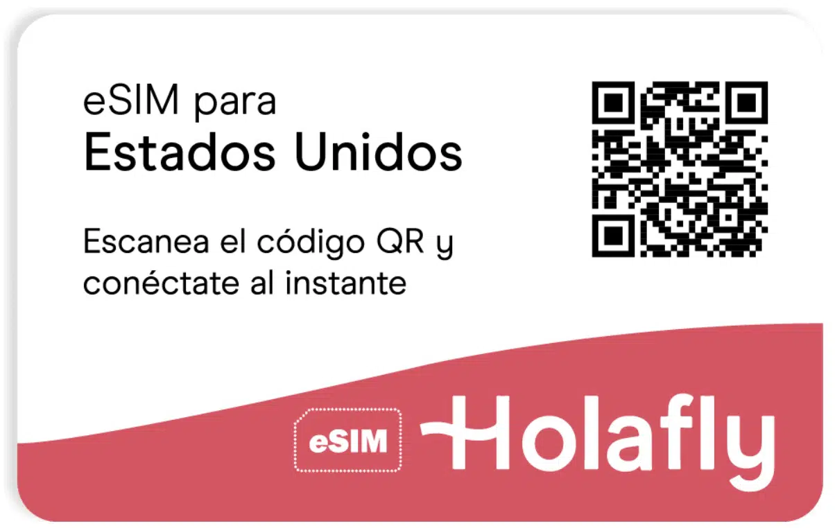 Tarjeta eSIM para tener Internet en EEUU