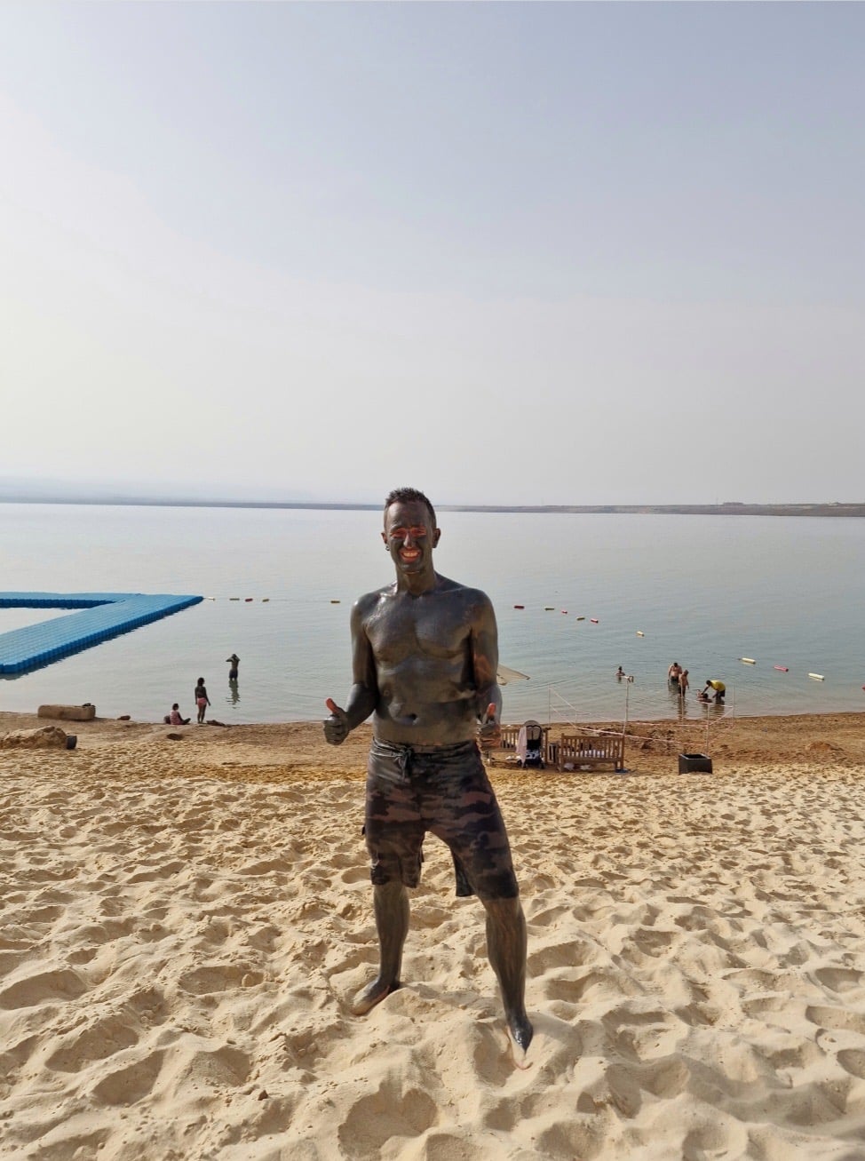 Lugar más bonito del Mar Muerto Jordania.