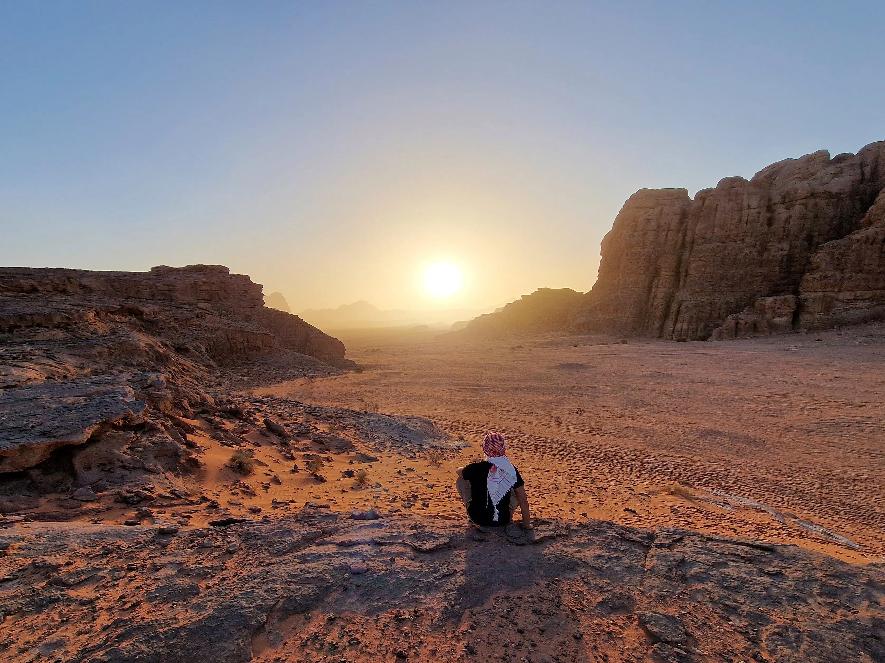 mejor lugar atardecer wadi rum