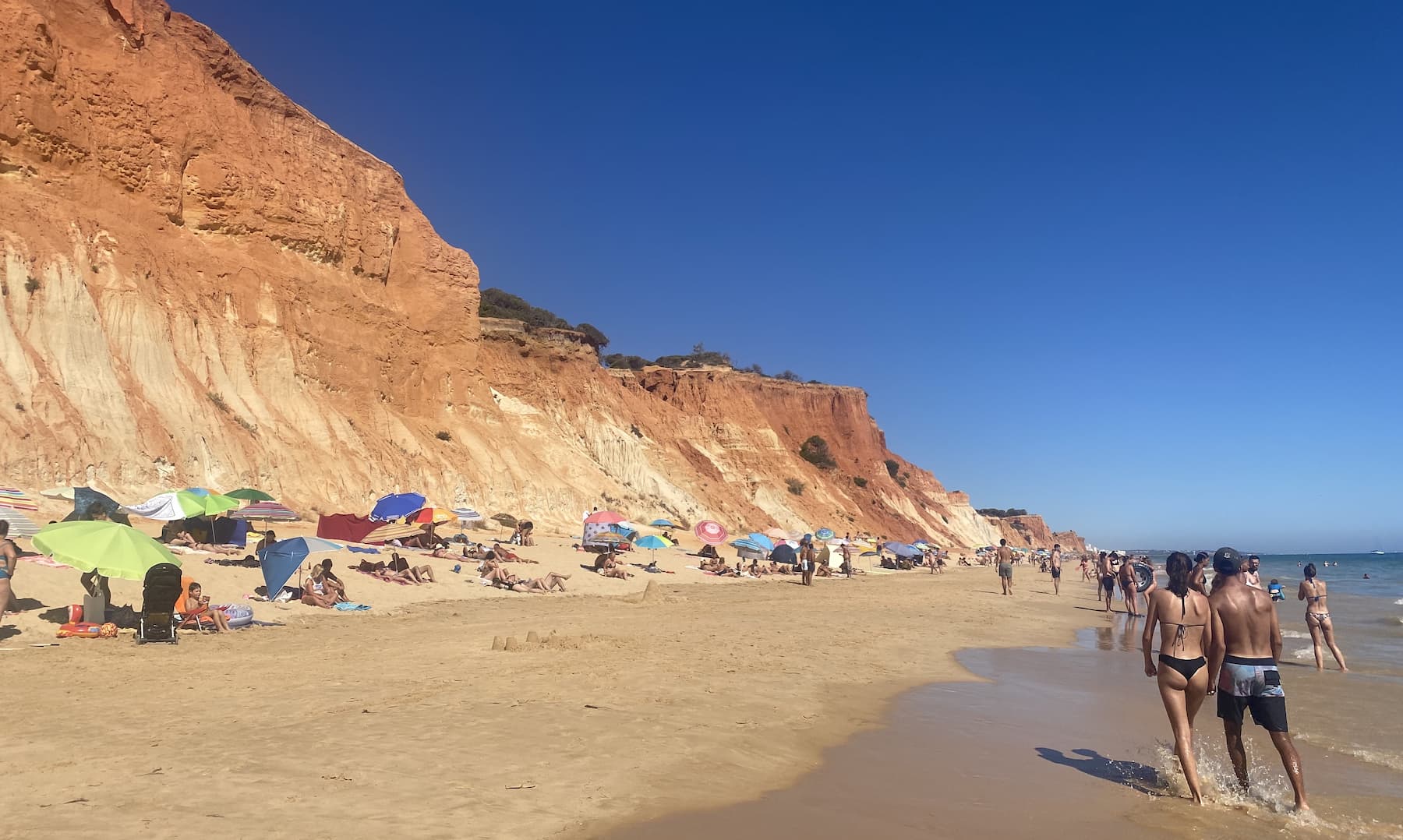 Playa Falesia. Ruta en coche por el Algarve en 7 días.
