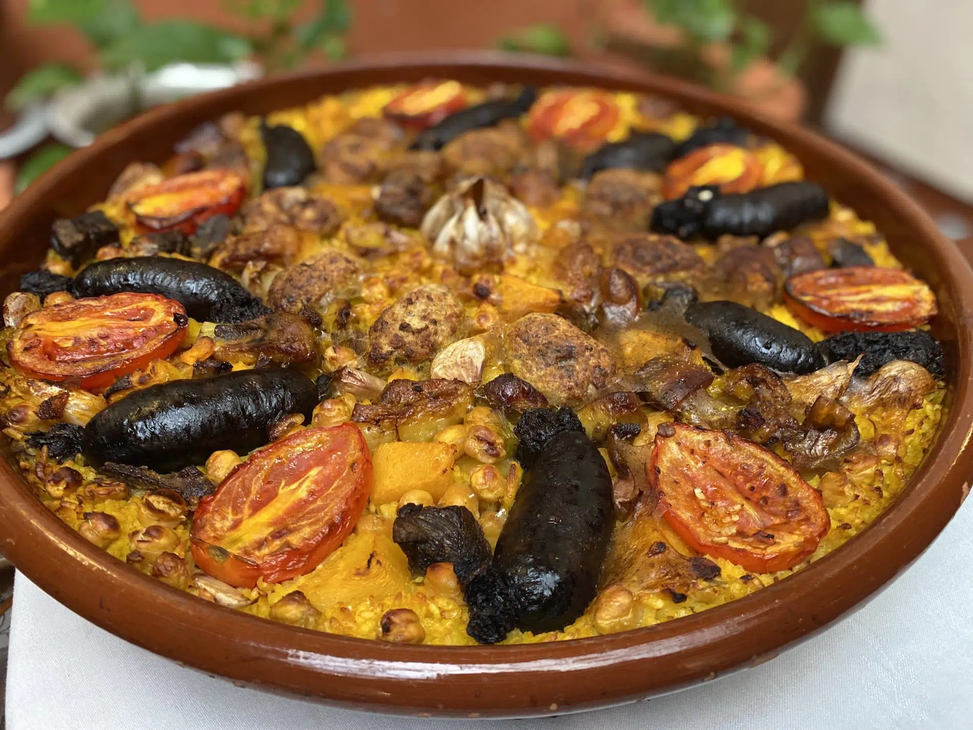 Arròs al forn, gastronomía de La Costera