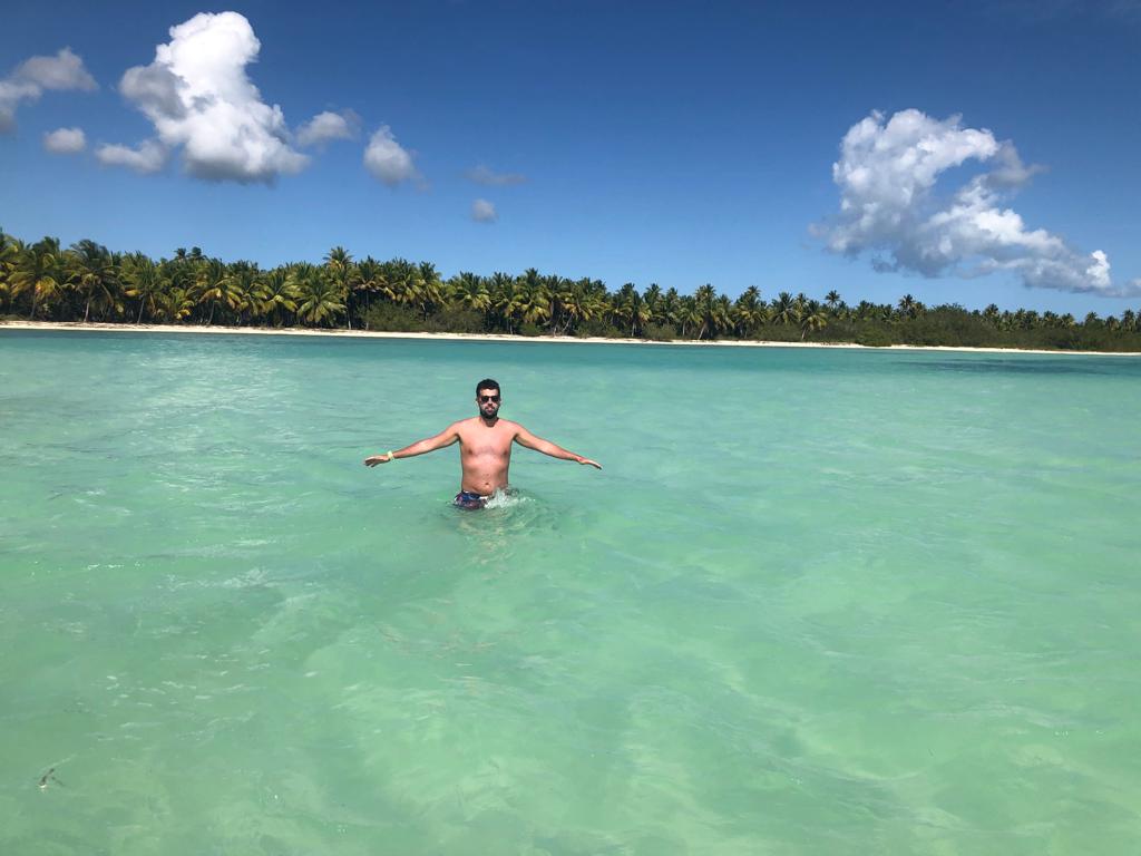 isla saona con mano juan