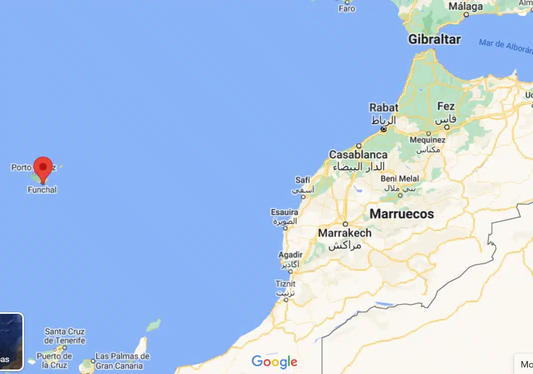 dónde está Madeira