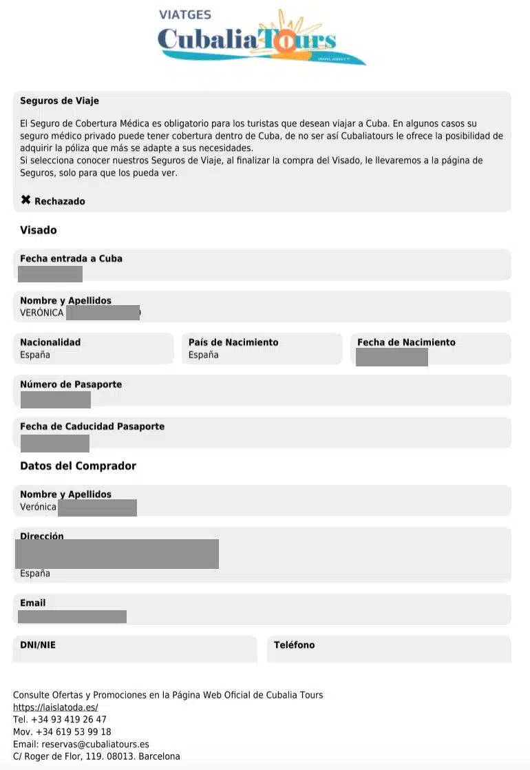 Cómo pedir online visado para Cuba
