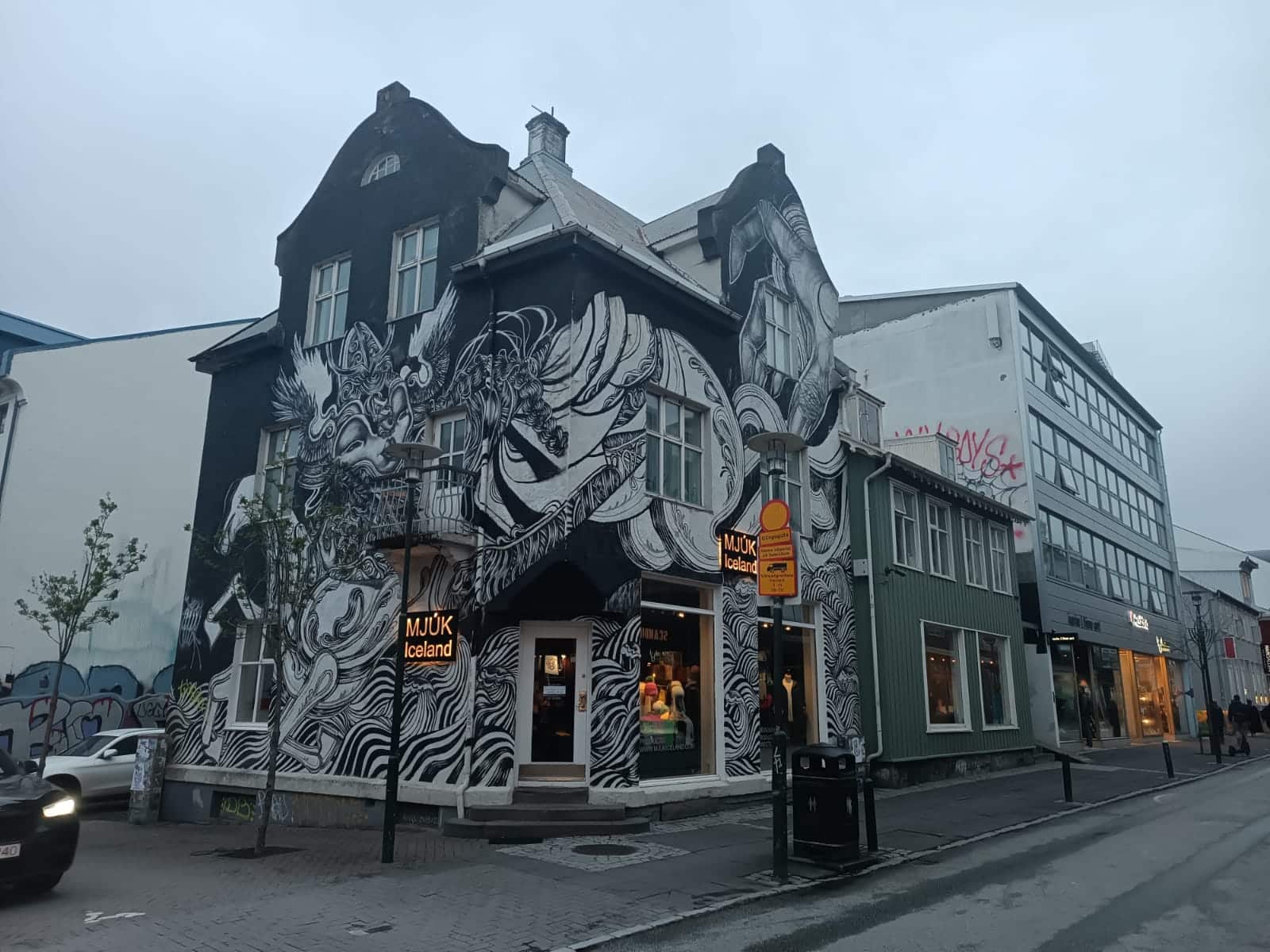 arte urbano en Islandia
