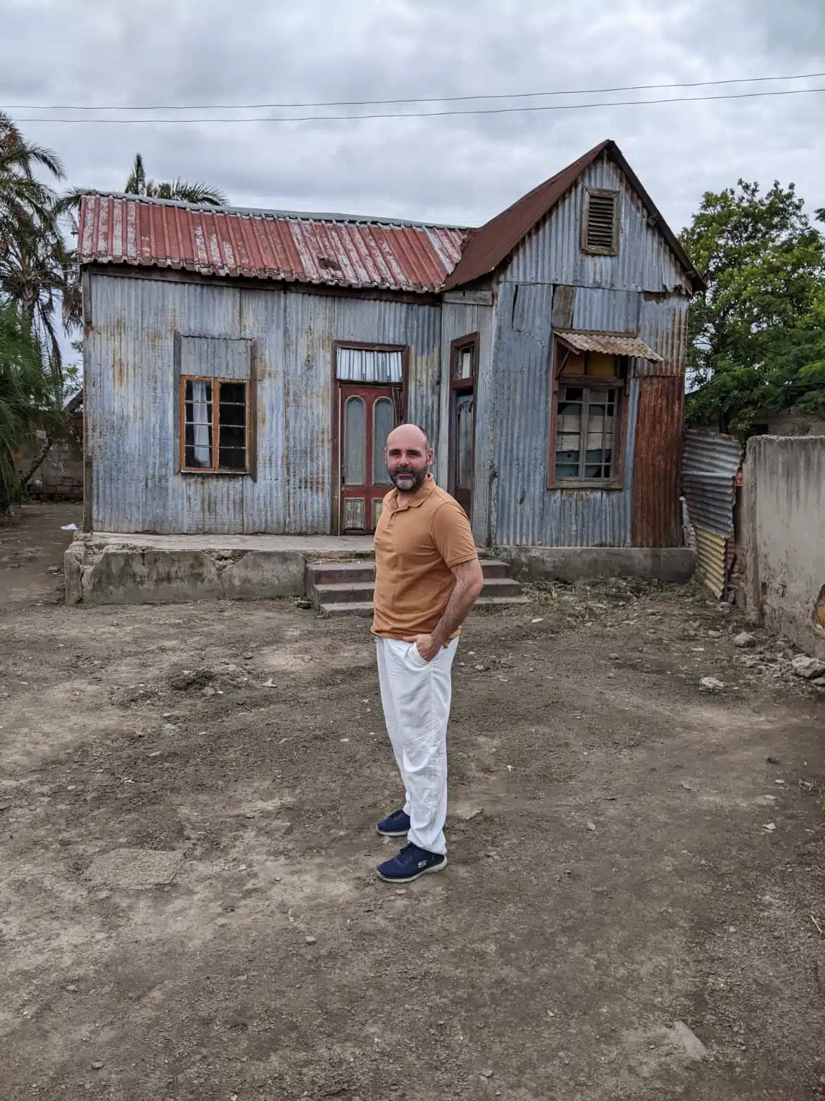 Antiguas casas coloniales Barrio de Mafalala en Maputo