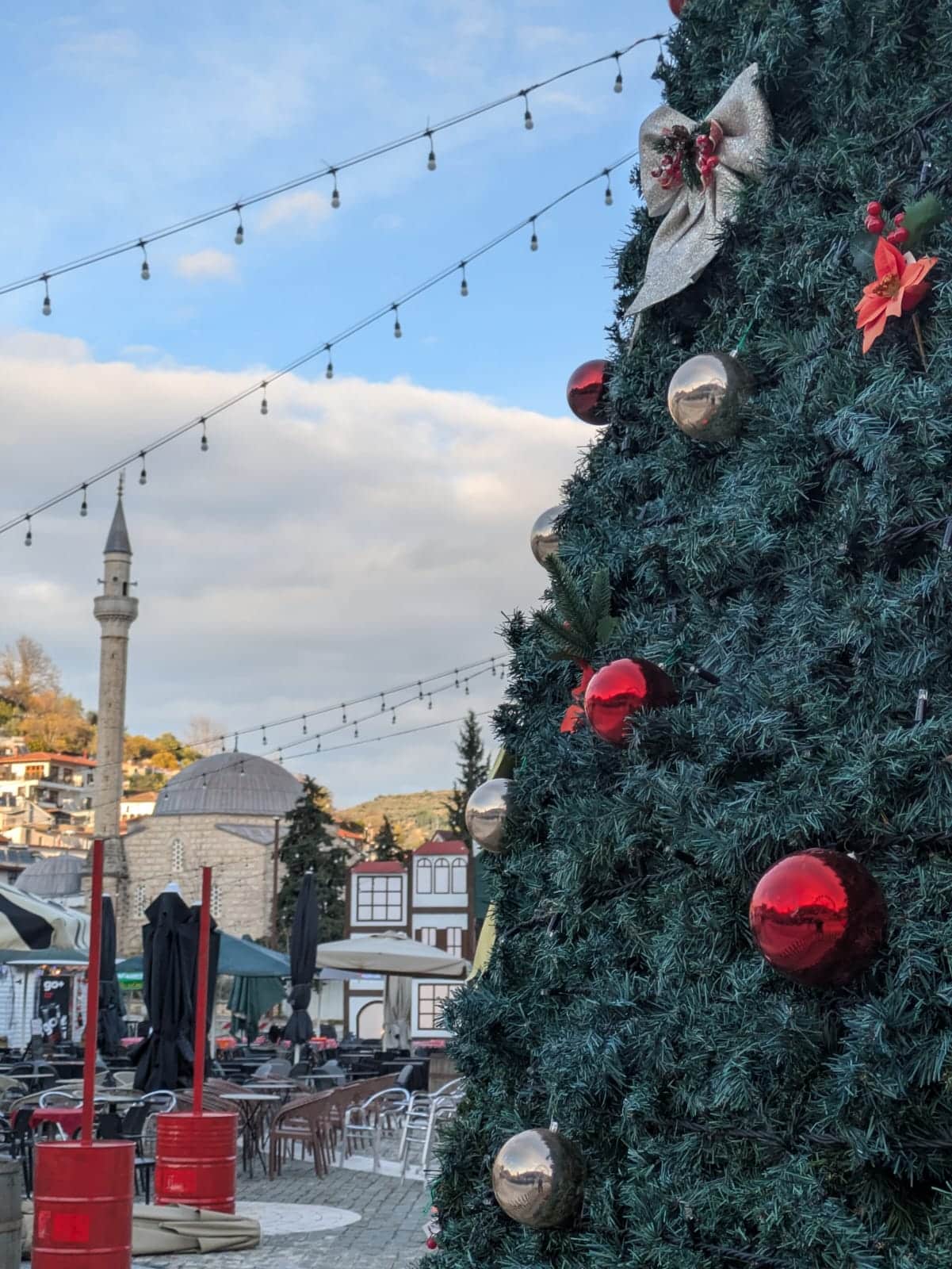 navidad en Berat Albania